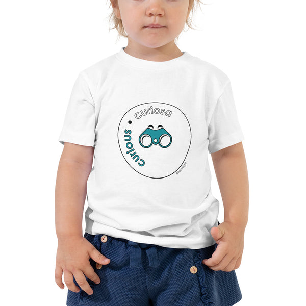 Curiosa – Curious (girl) toddler tee - 9 odesigns