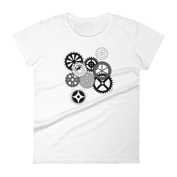 Gear women's fashion fit tee - 9 odesigns