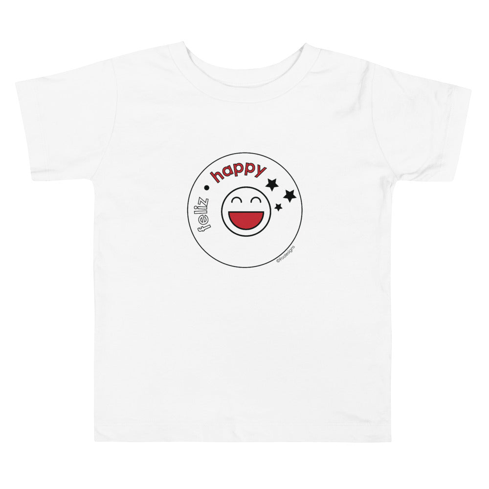 Feliz – Happy toddler tee - 9 odesigns