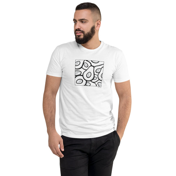 Avocado men's fitted tee - 9 odesigns